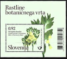 Slowenien - Pflanzen aus dem Botanischen Garten Block 61 postfrisch 2012 Mi. 958