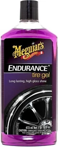 MEGUIAR'S Pulitore per Pneumatici Endurance Gel, Violet, 473 ml - Foto 1 di 7