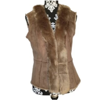 Chaqueta chaleco de gamuza de piel Gerry Weber Foto 1 de 4