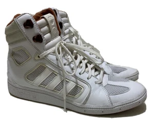 ADIDAS - SHW 675001 White High Tops - Leather Mesh - Sz US 6 / UK 5.5 / Eu38 2/3 - Bild 1 von 12