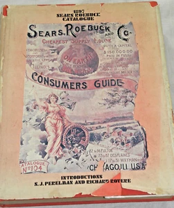 Sears Roebuck & Co.  1897 Consumers Guide Replica Catalogue 1968 edition - Bild 1 von 5