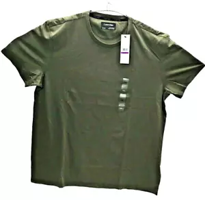 Calvin Klein Men's Crew-Neck Short Sleeve Cotton T-Shirt, Olive, 2XL - Picture 1 of 1