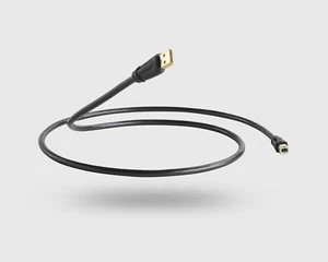 QED QE6903 Performance USB A-B Graphite HD Digital Audio Cable, 3m (9.8 ft) - Picture 1 of 3