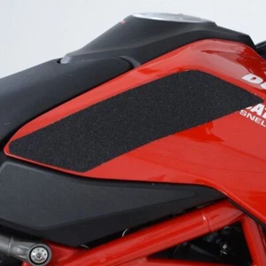 R&G Racing Black Tank Traction Grips For 2019-2024 Ducati Hypermotard 950 - Picture 1 of 3