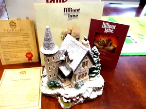 NUOVA collezione Lilliput Lane Highland Christmas Lodge con scatola e atto $55 - Foto 1 di 9