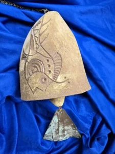 Large Soleri Cosanti Arcosanti Wind Bell Chime Vtg Modern Mcm Sculpture - Picture 1 of 10
