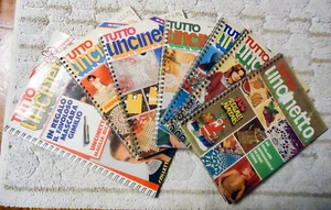 Riviste Filet “Tutto Uncinetto” Lavoro Uncinetto Edizioni Crochet - Foto 1 di 22