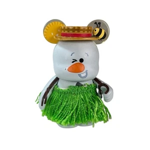 Vinylmation Disney Olaf Summer Hula Skirt Hat CHASER 3" Figurine Frozen Snowman - Picture 1 of 4