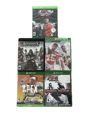 Lot of 6 Xbox One Bundle, Assassin's Creed, Geometry Wars, R.B.I. Baseball - Image 1 of 3