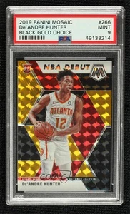 2019-20 Mosaic Choice Black Gold Prizm 8/8 De'Andre Hunter PSA 9 MINT Rookie RC - Picture 1 of 3