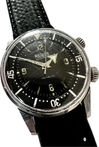 Orologio da polso vintage funzionante RELIDE super compressore automatico subacqueo vecchio - Foto 1 di 15