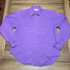 Cumberland Outfitters LS Purple Pearl Snap Western Shirt - Size XL* - Picture 1 of 5