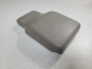 2000-2005 Buick LeSabre 12.5 In Center Console Lid Arm Rest Tan Leather OEM - Picture 1 of 7