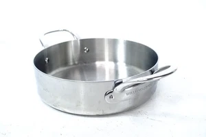 Williams Sonoma Hestan Padella per salsa in acciaio inox a due manici 3 qt 9,5" - Foto 1 di 9