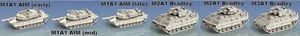 M1A1 Abrams + Bradley Team Yankee 15mm 1/100 Flames of War PC - Bild 1 von 1