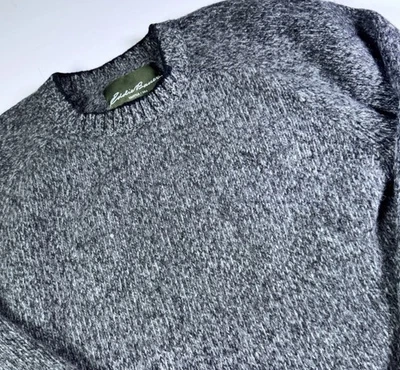 Vtg Eddie Bauer Made In USA Lamb’s Wool Blend Knit Sweater Men's Size Large Tall - Image 1 of 4