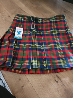 NUEVO CON ETIQUETAS Kilt para damas de Scottishkilt, County Cork, talla 38, pesado y precioso Foto 1 de 4