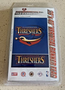 Clearwater Threshers Banner Flag 28” X 40” Free Shipping - Picture 1 of 2
