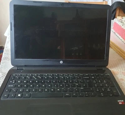 HP Notebook 15 -  Black 8GB - Image 1 of 4