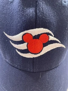 Disney Cruise Line DCL Mickey Mouse Navy Adjustable Baseball Cap Hat Adult - Picture 1 of 4