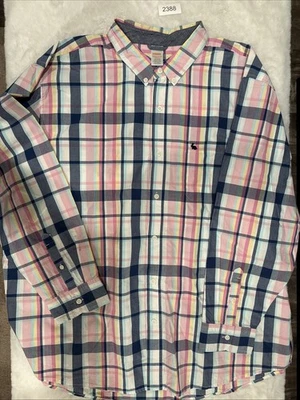 Camisa a Cuadros Multicolor Vibrante Gymboree Para Hombre Talla XXXL Foto 1 de 4