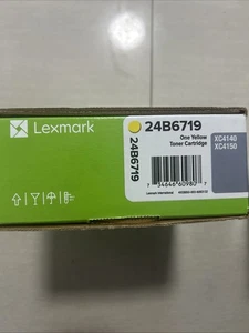 Lexmark 24B6719 Yellow Toner Cartridge - Afbeelding 1 van 1