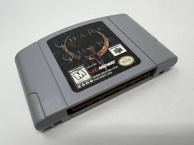 Quake 1 Nintendo 64 N64, Auténtico, PROBADO + PINES PULIDOS Foto 1 de 3