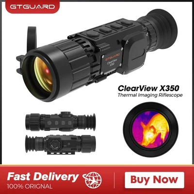GTGUARD Thermal Scope 384x288 35mm 12μm Riflescope Thermal Monocular for Hunting - Image 1 of 4