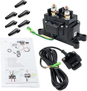 12V 250A Winch Solenoid Relay Contactor & Rocker & Switch - Picture 1 of 7