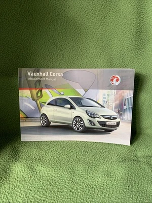 Vauxhall CORSA D Audio CD 30 MP3 TOUCH AND CONNECT OPERATING MANUAL INSTRUCTIONS - Image 1 of 4