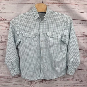 AFICO American Fishing Tackle Co kariertes langärmliges geknöpftes Hemd Medium belüftet - Bild 1 von 8