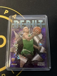 2024 topps finest basketball jordan walsh debut /125 - Picture 1 of 2