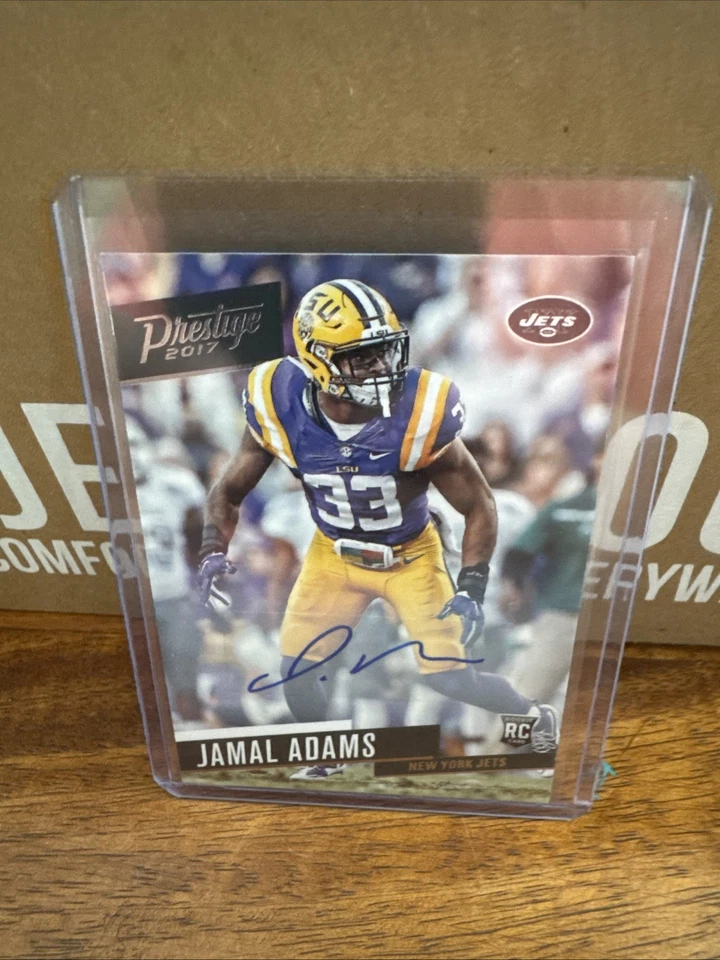 2017 Panini Prestige Jamal Adams Auto Jets Seahawks - Image 1 of 1