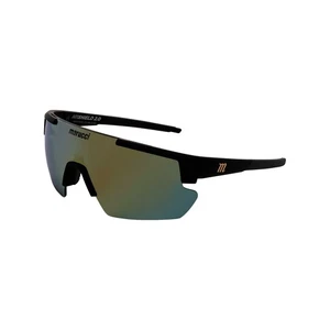 Marucci Shield 2.0 Baseball/Softball Sonnenbrille - mattschwarz/grau - gold verspiegelt - Bild 1 von 3