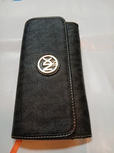 Cartera NX Negra Cierre a Presión Extraíble Chequera Soporte Muy Bonito - Imagen 1 de 5