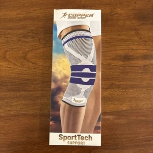 Copper Body Shop Compression Knee Sleeve in Black Size-M- MIP - Picture 1 of 4
