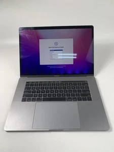 Apple MacBook Pro (15-inch, 2017) 1TB 16GB RAM WiFi i7 Quad-Core Space Gray Good - Picture 1 of 9