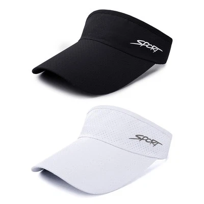 2 piezas Visera Sol Liso Sombrero Gorra Deportiva Colores Golf Tenis Playa Nuevo Ajustable Foto 1 de 4
