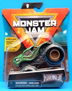 2021 - MONSTER JAM - KRAKEN - WITH WHEELIE BAR - SERIES 16 - NICE - Picture 1 of 5