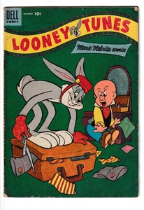 Vintage Dell Comic Book Looney Tunes and Merrie Melodies No.158 Dec. 1954 Bugs - Bild 1 von 3