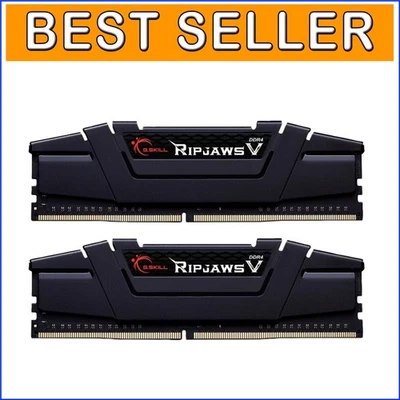 Ripjaws V Series 64GB DDR4 RAM, 3200MT/s - Unmatched Power for Desktop PCs - Image 1 of 4