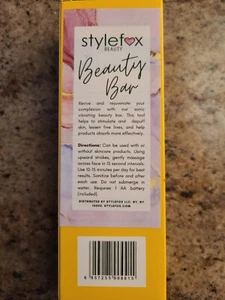 STYLEFOX BEAUTY Energy Gold Bar Gesichtsmassagegerät Vibration Anti Aging Falten - Bild 1 von 2