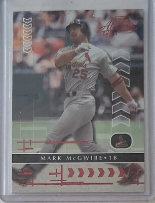 2001 Playoff Absolute Memorabilia #15 Mark McGwire St Louis Cardinals Baseball  - Image 1 of 2