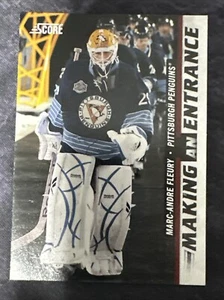 2011-12 Score Making an Entrance 5 Marc-Andre Fleury Pittsburgh Penguins - Picture 1 of 2