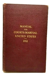 1951 Manual for Courts-Martial United States (Hardcover) (G10) - Bild 1 von 6