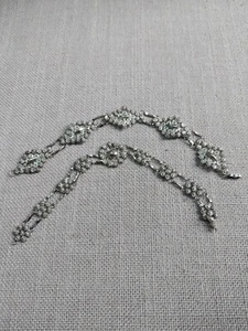 Konvolut 2 antike filigrane Armbänder aus Nachlass schön und zierlich geprüft wie Sterling  - Bild 1 von 9