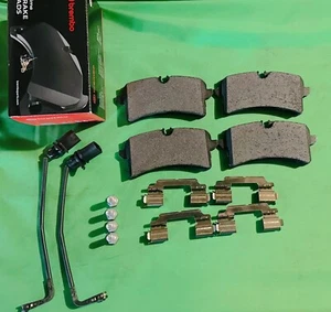 Sensores de pastillas de freno traseras Brembo para Porsche Macan Turbo 2015-2018 pinza roja - Imagen 1 de 1