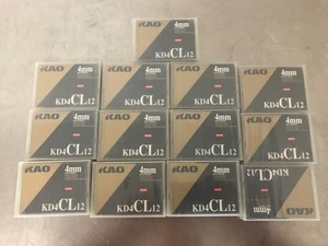 LOT OF 13 KAO 4mm Drive Cleaner Cartridge KD4CL12 12 Meters each NEW - Picture 1 of 3