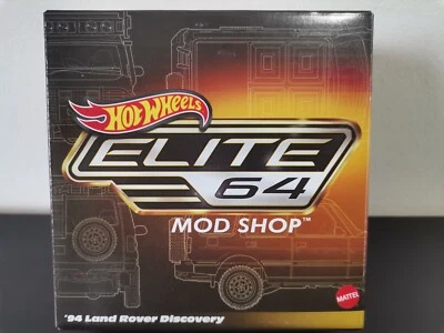HOT WHEELS ELITE 64 Mod Shop '94 Land Rover Discovery - Immagine 1 di 4