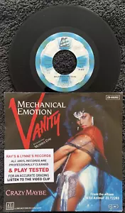 Vanity – Mechanical Emotion 7'' Vinyl IMPORT MOTOWN 1984 TESTED EX+/EX VIDEO - Picture 1 of 8